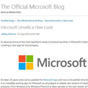 米Microsoft、25年ぶりに変更する企業ロゴを公開