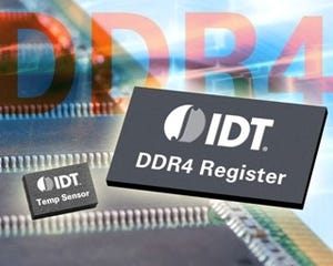 IDT、次世代サーバ用メモリモジュール向けDDR4レジスタと温度センサを発表