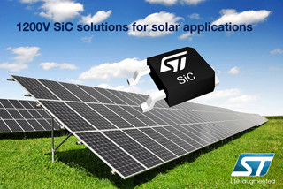 ST、太陽光発電システム用SiCソリューションを発表