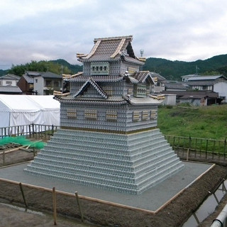 アルミ缶で作られた世界最大のオブジェがギネス認定へ - 奈良・住民の力