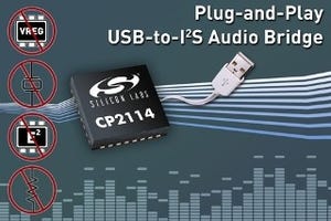 Silicon Labs、USB-I2SオーディオブリッジICを発表
