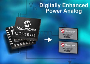 Microchip、MCUを内蔵したアナログ電源「MCP19111」を発表