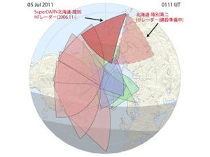 東北地方太平洋沖地震後に電離圏を高速伝搬する振動を観測していた - 名大