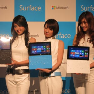 マイクロソフトのタブレットが3/15に日本上陸、Surface RT 32GB/49,800円