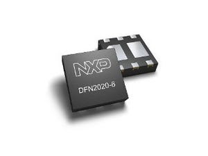 NXP、2mm角のリードレスパッケージ採用の低VCEsatダブルトランジスタを発表