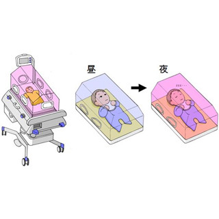 NCNPなど、早産児の睡眠/身体発達を促す保育器用調光型光フィルターを開発