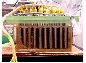 東京薬科大など、実用レベルの排水処理が可能な微生物燃料電池を開発