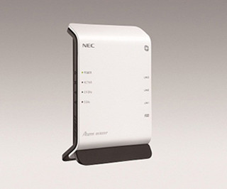 NECアクセステクニカ、「11n」規格に対応したWi-Fiホームルータ4機種を発表
