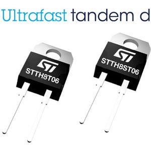 ST、SiC代替オプションとなる第2世代タンデム・ダイオード製品を発表