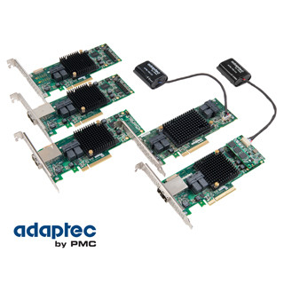 PMC、12Gbps対応SAS RAIDアダプタ「Adaptec 8シリーズ」を発表