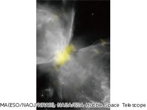 ALMA望遠鏡、バンド8受信機で惑星状星雲の高解像度電波画像の取得に成功