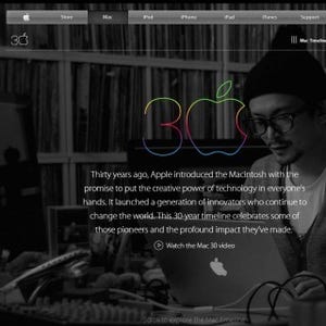 真鍋大度や高木正勝が登場! 米AppleがMac誕生30周年スペシャルサイトを公開