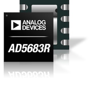 ADI、2mm角の小型・高性能の16ビットシングルチャネルDACを発表
