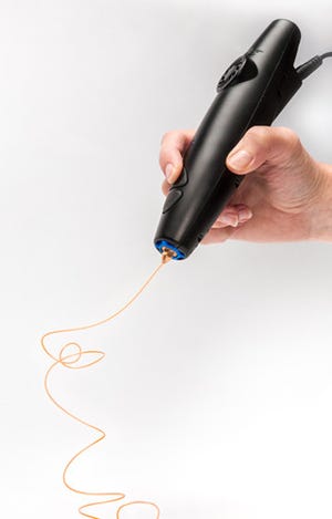 立体物を"手描き"できる話題の3Dプリントペン「3Doodler」、国内販売開始