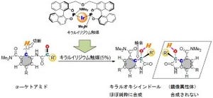 北大、廃棄物を出さずに医薬品用の原料物質を簡便に合成する方法を開発