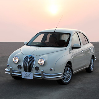 光岡自動車と三越、三越オリジナル限定車「ビュート ミヤビ」を発表