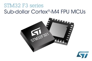 ST、FPU/DSPに対応したARM Cortex-M4ベースの32ビットマイコンを発表