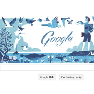 5月27日のGoogleロゴは「沈黙の春」レイチェル・カーソン生誕107周年仕様