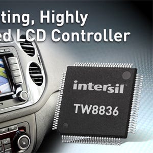 Intersil、自動車の安全性を向上させるビデオプロセッサを発表