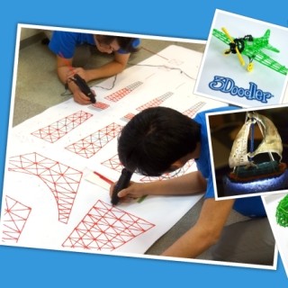 空中に絵が描ける3Dプリントペン「3Doodler」の作品コンテストを開催