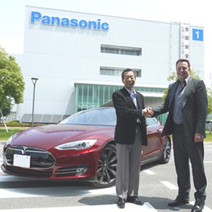 パナソニックとTesla Motors、EV向け大規模電池工場での協力に合意