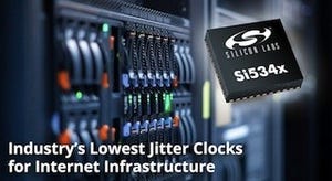 Silicon Labs、100fs未満と超低ジッタの1チップクロックファミリを発表