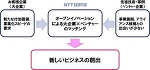 NTTデータ、ベンチャー企業との連携による新規ビジネス創発を本格始動へ
