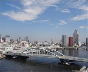 東京都、環状第2号線・隅田川橋りょうの名称を「築地大橋」に決定