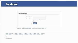 Facebookを騙るフィッシングサイトに注意 - フィッシング対策協議会