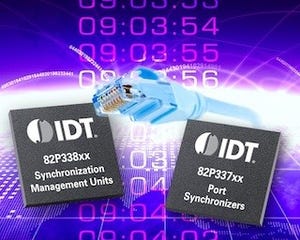 IDT、IEEE1588の時間および周波数ジェネレータファミリを発表