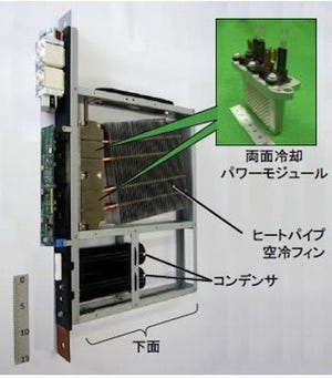 日立、UPSなどの小型化・保守の簡易化が図れる電力変換ユニットを開発