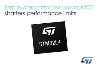 ST、超低消費電力技術を採用した32ビットマイコンを発表