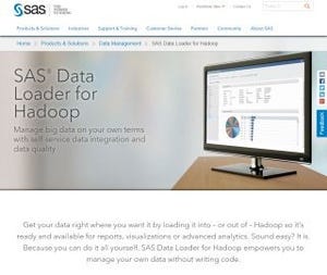 SAS、「SAS Data Loader for Hadoop」を国内にて販売開始