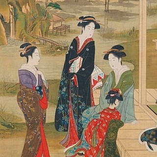東京都・日比谷で肉筆美人画の浮世絵師・勝川春章にまつわる歴史講座