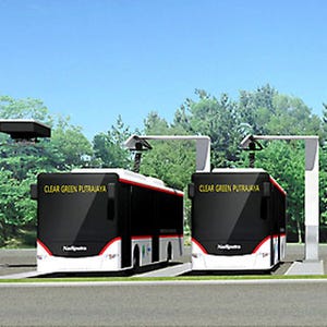NEDO、2階建て大型EVバスシステムの実証をマレーシア・プトラジャヤ市で実施