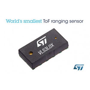 ST、小型サイズのToF測距センサ「VL53L0X」を発表 - 測定距離と速度が向上