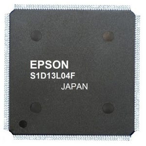 エプソン、XGAに対応した産業機器向けディスプレイコントローラICを発売