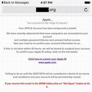 Appleアカウントを狙うSMSフィッシング詐欺に注意 - マカフィー