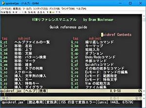 日本語版Vimで定番の「香り屋版Vim」もバージョン8.0へ