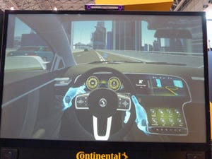 CEATEC 2016 - 進化するクルマの運転席を見せるコンチネンタル