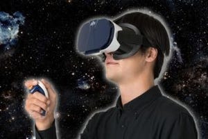 宇宙遊泳をVR体験するゴーグル型デバイス「JOY!VR」限定版を発売-+Style