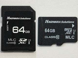 ハギワラ、高速化と長寿命化を実現した産業機器向けSD/microSDカードを発売