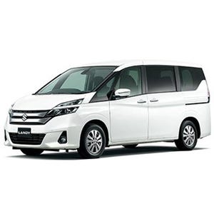 スズキ、8人乗りミニバン「新型ランディ」発表 - 4WD車にS-HYBIRID搭載