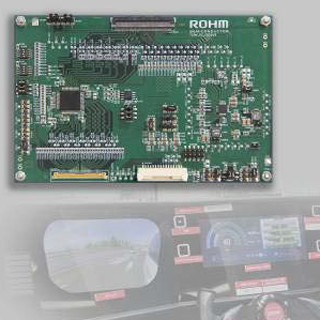 ローム、高精細液晶パネル向け機能安全導入車載チップセットを開発