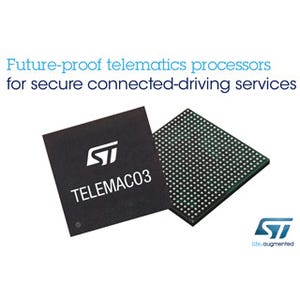 ST、コネクテッド・ドライビング・サービスに最適化したプロセッサを発表