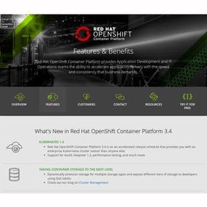 Red Hat、「OpenShift Container Platform 3.4」をリリース
