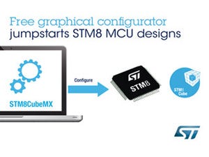 ST、STM8マイコンによる機器設計向けグラフィカルコンフィギュレータを発表