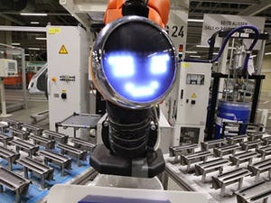 Audi、ディープラーニングによるジェスチャ認識ロボットを生産現場に導入
