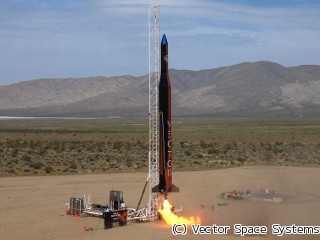 米Vector Space、超小型ロケット試験機の打ち上げに成功 - 目標は2018年の小型衛星打ち上げ