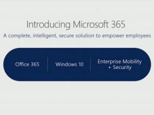 企業向けサービス「Microsoft 365」発表、Office 365とWindows 10を統合